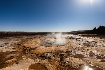 Image showing Geothermally active valley