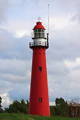 Image showing Lighthouse on the hill