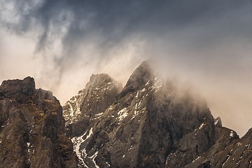 Image showing Scenic mountain landscape shot