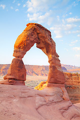 Image showing Delicate Arch at the Arches National park