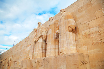 Image showing Reformation wall in Geneva, Switzerland