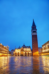 Image showing San Marco square in Venice, Italy