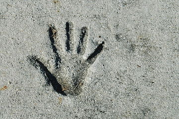 Image showing Handprint