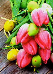 Image showing Colorful Easter Theme