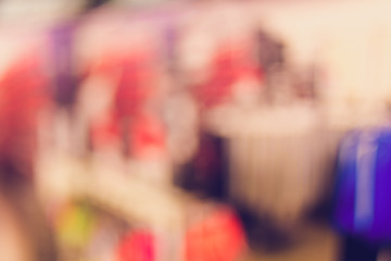 Image showing blurred background of shopping center