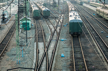 Image showing Novosibirsk railway station. Russia