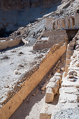 Image showing Hatchepsut Temple ruins. Luxor. Egypt