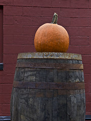 Image showing Pumpkin, Barrel