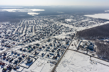 Image showing Ozhogino settlement in the suburb of Tyumen.Russia