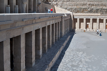Image showing Hatshepsut temple. Luxor. Egypt