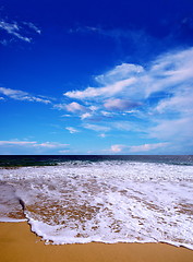 Image showing Beach in summer