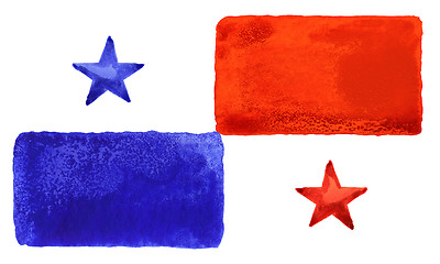 Image showing Panama flag illustration