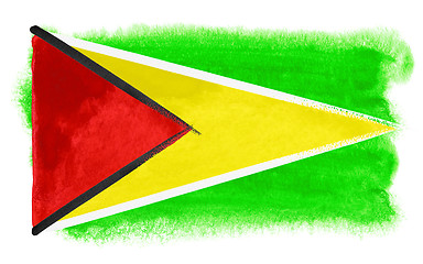 Image showing Guyana flag illustration