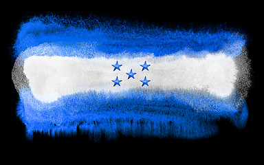 Image showing Honduras flag illustration