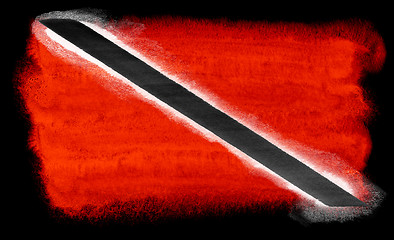 Image showing Trinidad and Tobago flag illustration