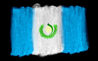 Image showing Guatemala flag illustration