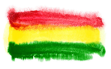 Image showing Bolivia flag illustration