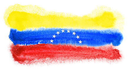 Image showing Venezuela flag illustration