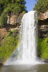 Image showing Tropical waterfall