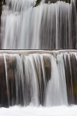 Image showing Detail of a waterfall