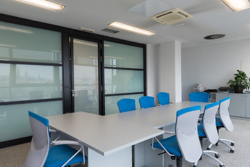 Image showing office meeting room