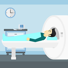 Image showing Magnetic resonance imaging.