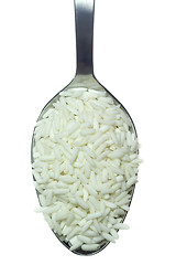 Image showing Spoonful of glutinous rice

