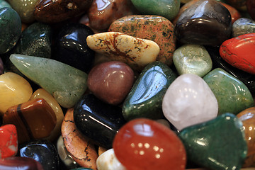 Image showing natural color gems background 