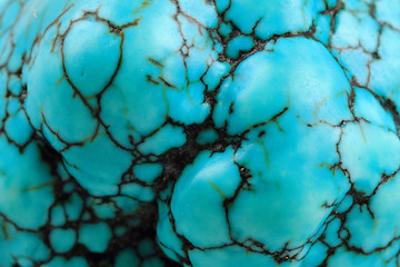 Image showing turquoise mineralbackgroun