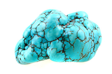 Image showing turquoise mineral isolated