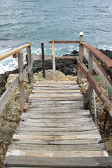 Image showing blue bulgarian sea