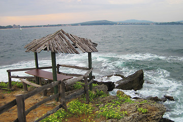 Image showing blue bulgarian sea