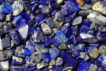 Image showing lapis lazuli mineral background