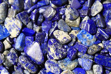 Image showing lapis lazuli mineral background