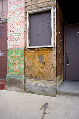 Image showing Old Building in a Downtown