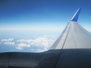 Image showing sky from airplane