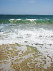 Image showing blue bulgarian sea