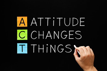 Image showing Attitude Changes Things