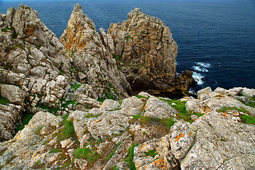 Image showing Atlantic coast in Brittany