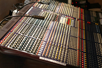 Image showing Mixing Console