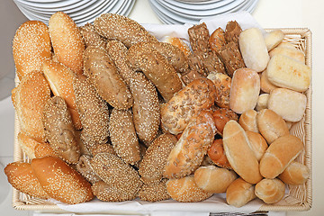 Image showing Bread in Basket