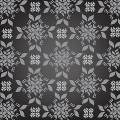 Image showing Dark seamless pattern
