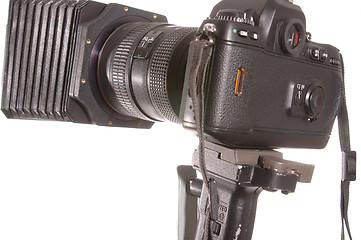 Image showing pro camera set up