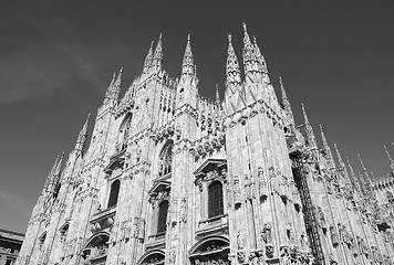 Image showing Duomo di Milano Cathedral in Milan