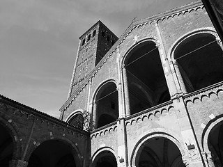 Image showing Sant Ambrogio church in Milan