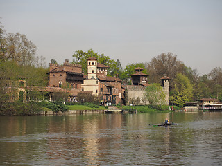 Image showing Medieval Castle in Turin