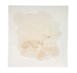 Image showing Used paper towel