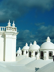 Image showing rooftop domes Cathedral  Leon Nicaragua Central America   