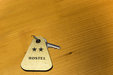 Image showing Two Stars Hostel Room Key