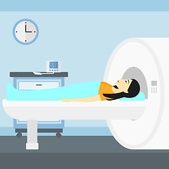 Image showing Magnetic resonance imaging.